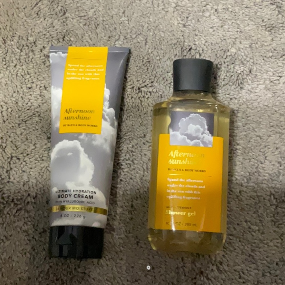 Bath & Body Works Afternoon Sunshine Set